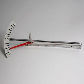 Пластина биметаллическая со стрелкой