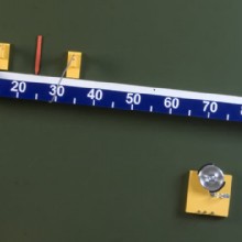 Комплект по механике поступательного прямолинейного движения, согласованный с компьютерным измерительным блоком