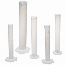 Комплект мерных цилиндров пластиковых(5 видов)