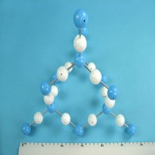 диоксид кремния молекулярная структура модель 