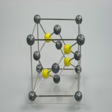 химия сульфид цинка молекулярная структура модель 