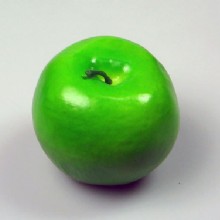 модель зеленого яблока 
