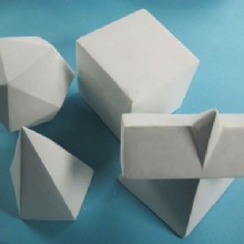 геометрическая твердых модели (15 шт.)