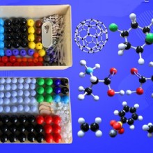 Набор моделей атомов для составления моделей молекул по органической и неорганической химии