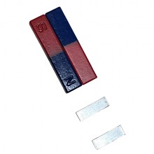 Магнит полосовой лабораторный 7*2*1cm(пара) лабораторный